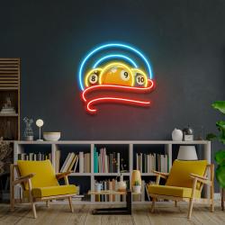 billiard pool and snooker artwork led neon sign light 1