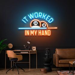 billiard pool or snooker room decor artwork led neon sign light 2