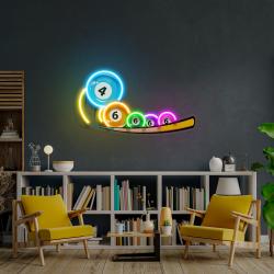 billiard pool snooker decor artwork led neon sign light 2