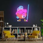 billiards room decor gift for pool player artwork led neon sign light 0
