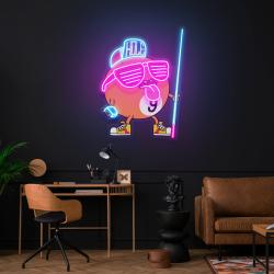 billiards room decor gift for pool player artwork led neon sign light 1