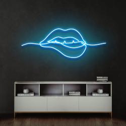 biting lipsred led neon sign light 3