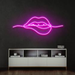 biting lipsred led neon sign light 5
