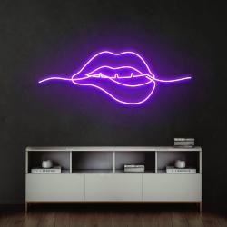 biting lipsred led neon sign light 6