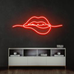 biting lipsred led neon sign light 9