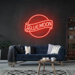 blue moon led neon sign light 6