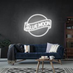 blue moon led neon sign light 7