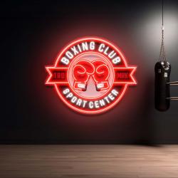 boxing club signage artwork led neon sign light 1