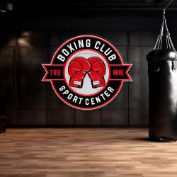boxing club signage artwork led neon sign light 2