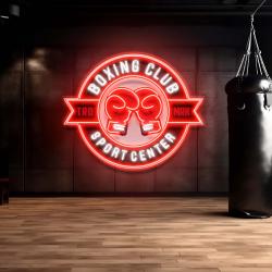 boxing club signage artwork led neon sign light 3