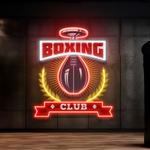 boxing clubs artwork led neon sign light 0