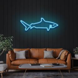 bull shark led neon sign light 3