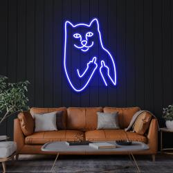 cat birdie led neon sign light 1