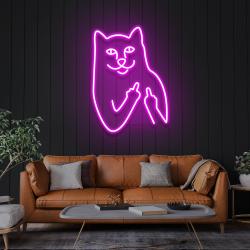 cat birdie led neon sign light 5