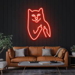 cat birdie led neon sign light 7