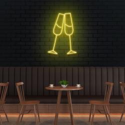 champagne led neon sign light 8