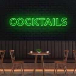 cocktails led neon sign light 1