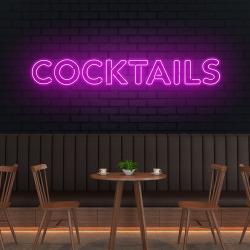 cocktails led neon sign light 4