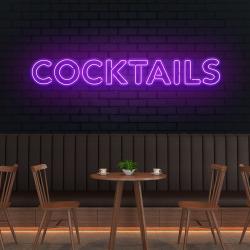 cocktails led neon sign light 5