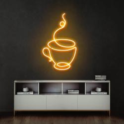 coffee cup led neon sign light 4