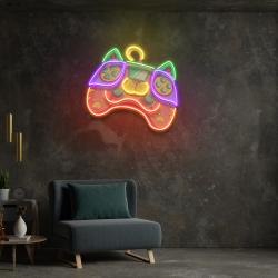 colorful cartoon gaming artwork led neon sign light 1