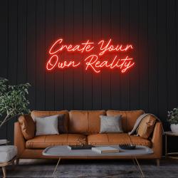 create your own reality led neon sign light 6