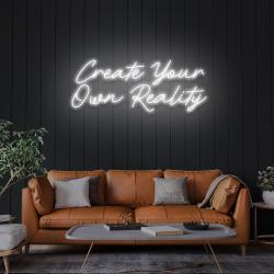create your own reality led neon sign light 7