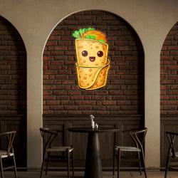 custom burrito mexican food restaurant decor artwork led neon sign light 2