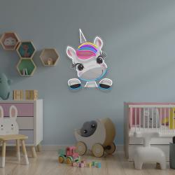 custom name cute unicorn gift for kids artwork led neon sign light 3