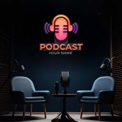 custom name podcast artwork led neon sign light 3