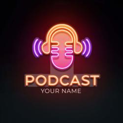 custom name podcast artwork led neon sign light 4