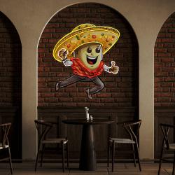 custom name taco style dancing disco music artwork led neon sign light 3