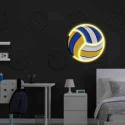 custom name volley ball gift for kids artwork led neon sign light 2