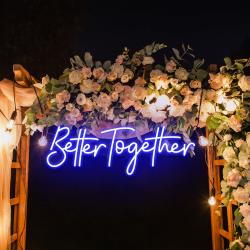 custom neon sign wedding better together neon sign wedding sign 2