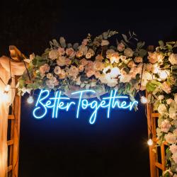 custom neon sign wedding better together neon sign wedding sign 4