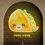 custom taco mexican food restaurant decor artwork led neon sign light 0
