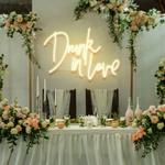 custom wedding neon sign for reception drunk in love neon sign wedding neon sign ideas wedding welcome sign 0