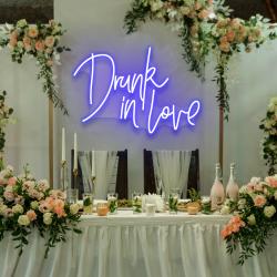 custom wedding neon sign for reception drunk in love neon sign wedding neon sign ideas wedding welcome sign 1