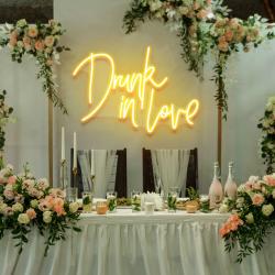 custom wedding neon sign for reception drunk in love neon sign wedding neon sign ideas wedding welcome sign 4