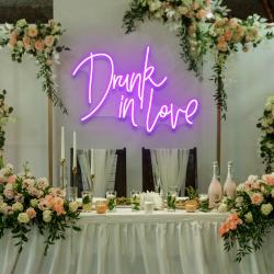 custom wedding neon sign for reception drunk in love neon sign wedding neon sign ideas wedding welcome sign 6