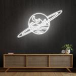 deserted planet led neon sign light 0