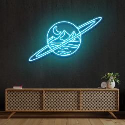 deserted planet led neon sign light 3