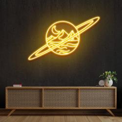 deserted planet led neon sign light 4