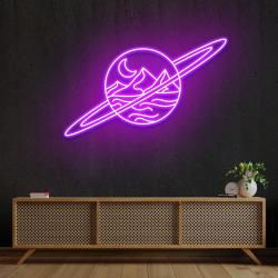 deserted planet led neon sign light 6