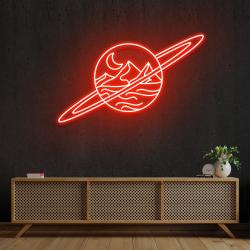 deserted planet led neon sign light 7