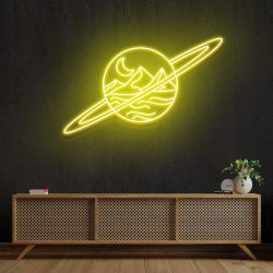 deserted planet led neon sign light 8
