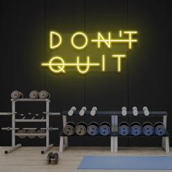 dont quit do it led neon sign light 8