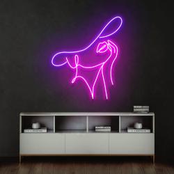 Elegant Lady Led Neon Sign Light
