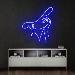elegant lady led neon sign light 1