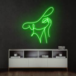 elegant lady led neon sign light 2